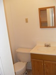 1/2 Bath on Main Floor